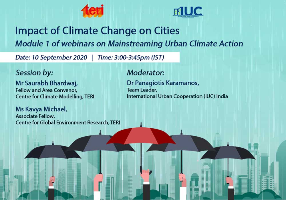 Climate change cities