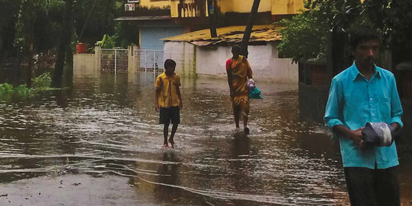 water logging in Panjim