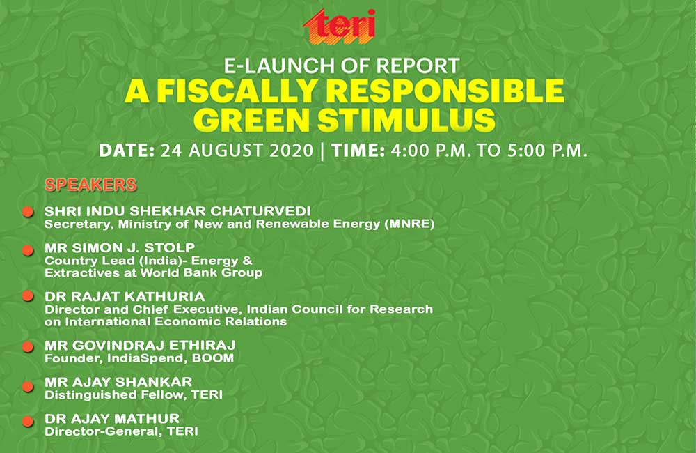 Green Stimulus Report Launch