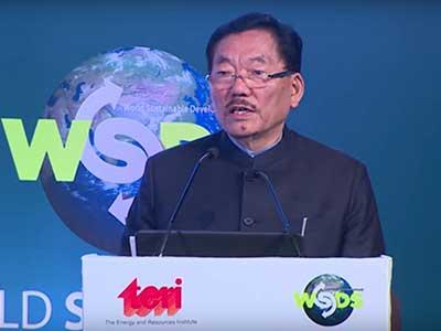 Pawan Chamling at WSDS 2018